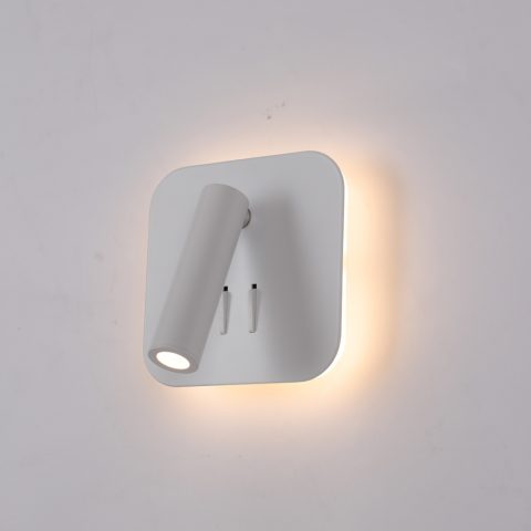 Morden nordic style back mood light bedside LED reading light