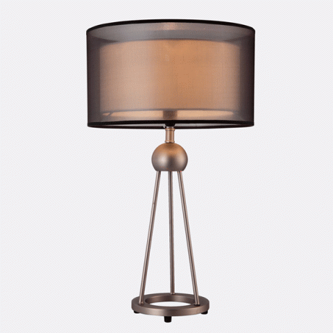Double Shade desigh hotel guest room pearl table Lamp